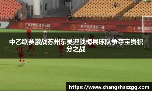 中乙联赛激战苏州东吴迎战梅县球队争夺宝贵积分之战